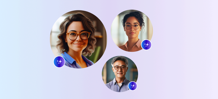 Eight specialized AI agents including recruiters, marketers, support specialists, data analysts, trainers, engagement managers, and compliance officers